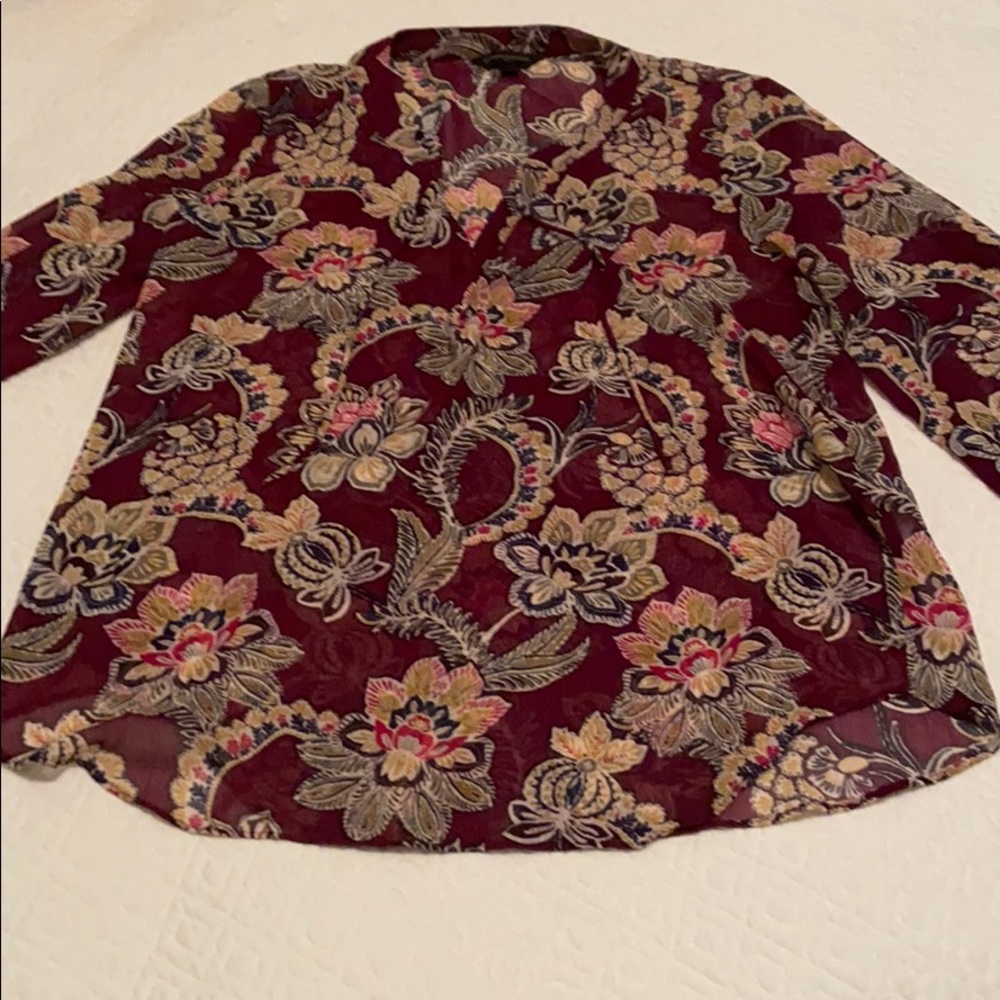 Purple Banana Republic Top